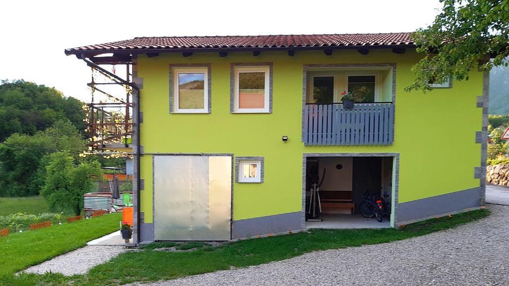 Apartamento Hisa Planica Kobarid Exterior foto