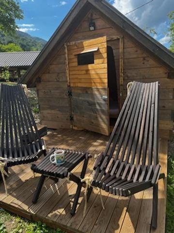 Apartamento Hisa Planica Kobarid Exterior foto